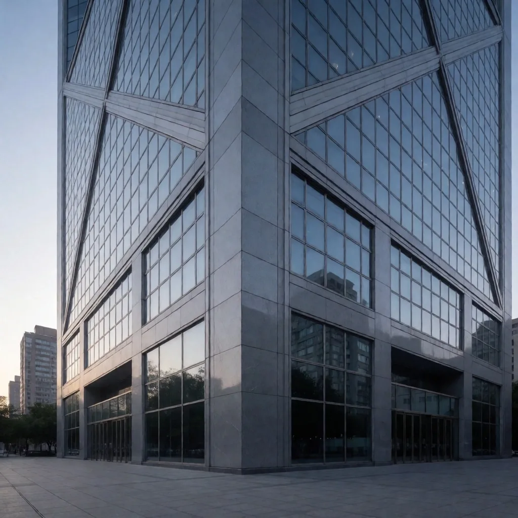 Fachada de la sede del Banco de China en Pekín